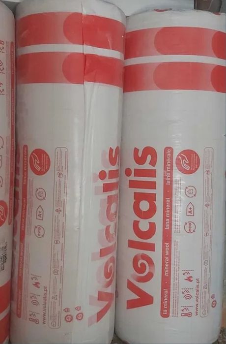 Isolamento de lã mineral VOLCALIS EASY 80MM 12M²