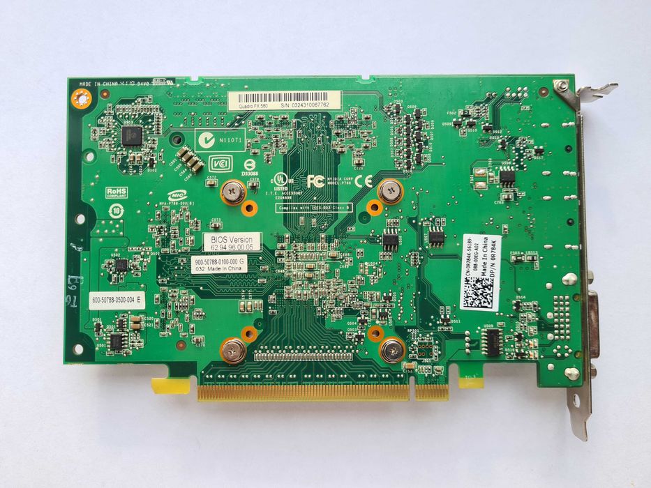 Karta graficzna nVidia Quadro FX 580