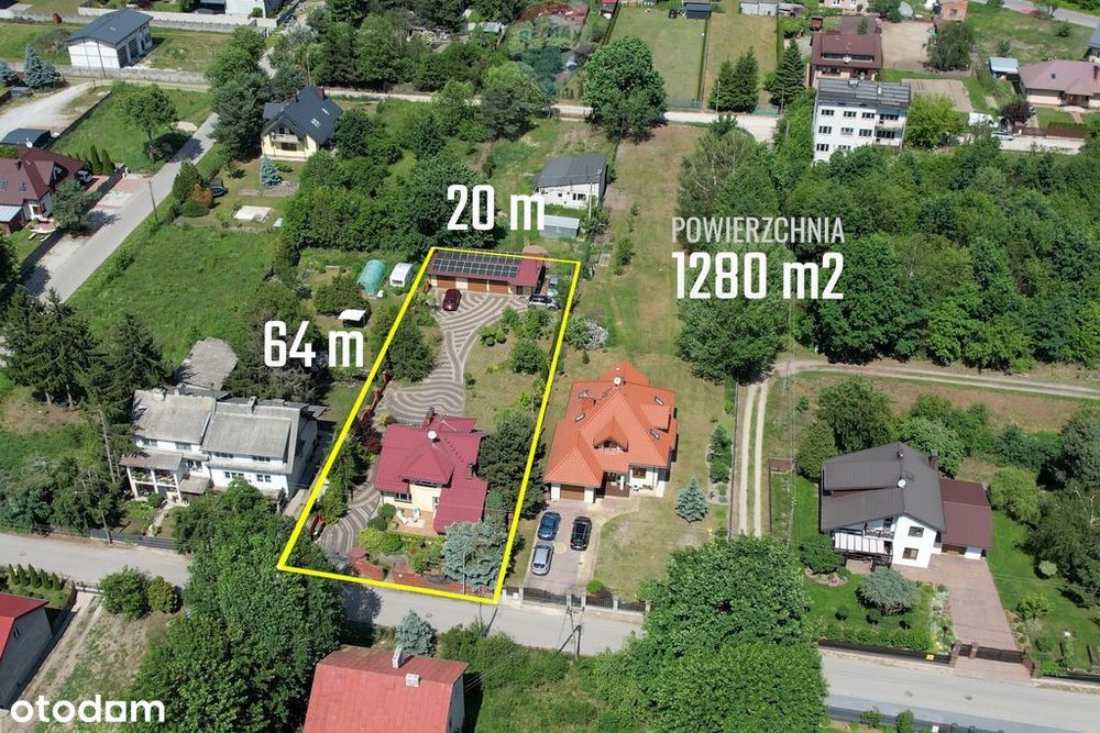 Dom z dużą działką, fotowoltaiką | Okuniew