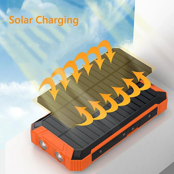 Power Bank Solar 20000 mAh Qi