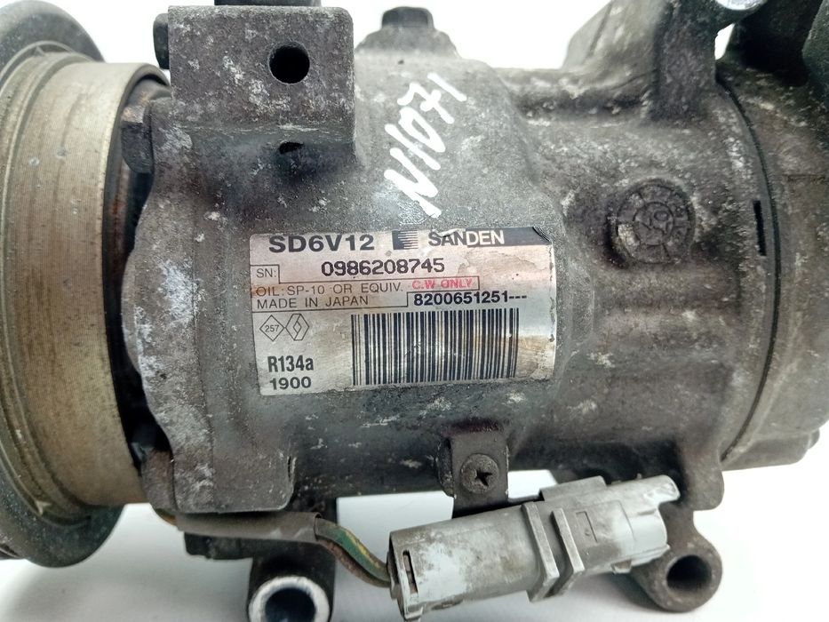 Compressor AC RENAULT Clio III (BR0/1, CR0/1)