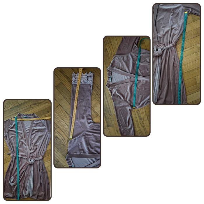 Велюрова жіноча піжама 4 в 1 Versall, розмір S