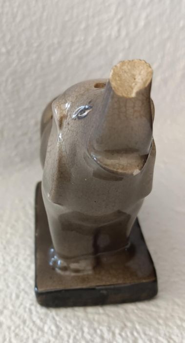 Raro paliteiros Massarelos elefante para restaurar