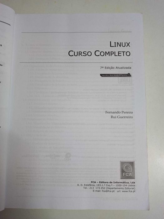 linux - curso completo de fernando pereira e rui guerreiro  (novo)