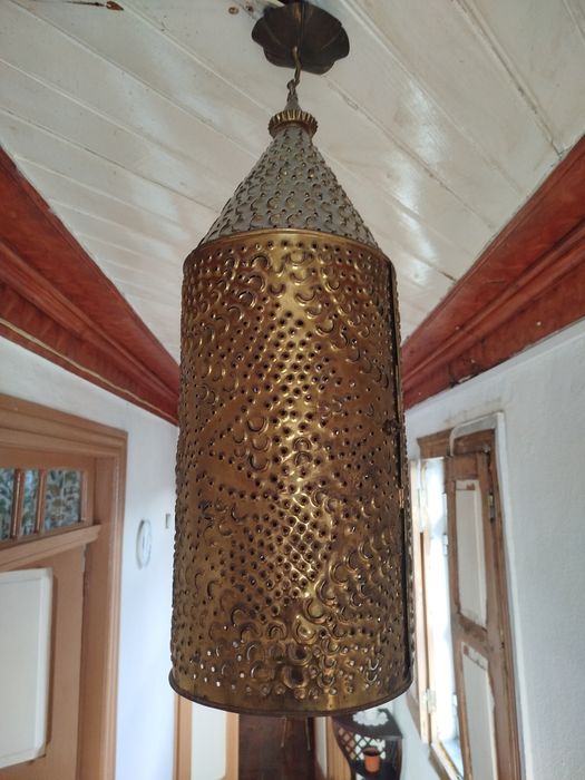 Candeeiro em latão