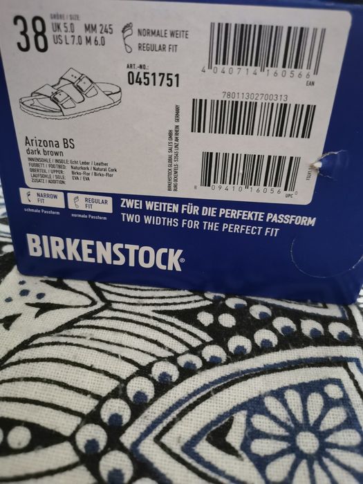 Birkenstock Arizona Castanho