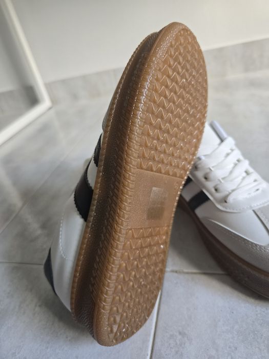 Ténis Brancos Retro Estilo Samba/Palermo