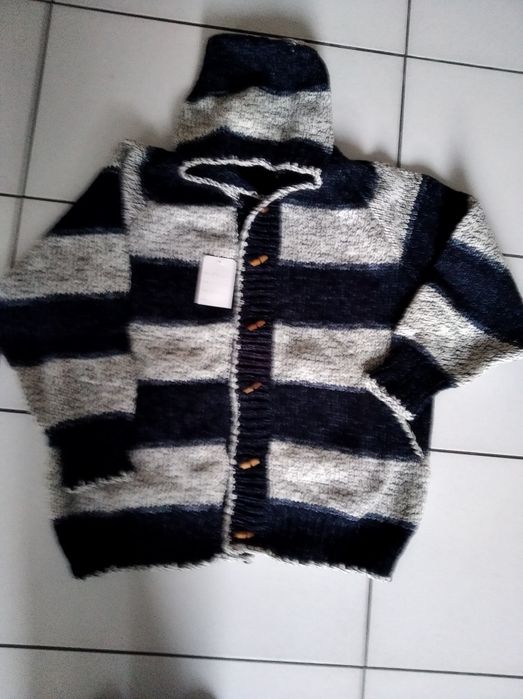 Casacos e camisolas de lã