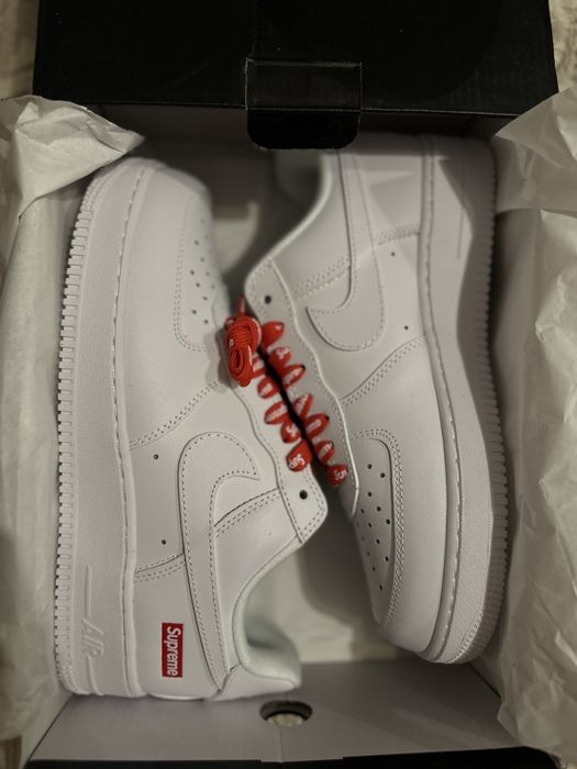 Nike Air Force 1 x Supreme White