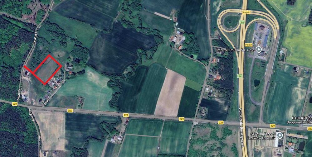 Działka Budowalna , Dobra lokalizacja, Lipinki Szlacheckie - Widok 4