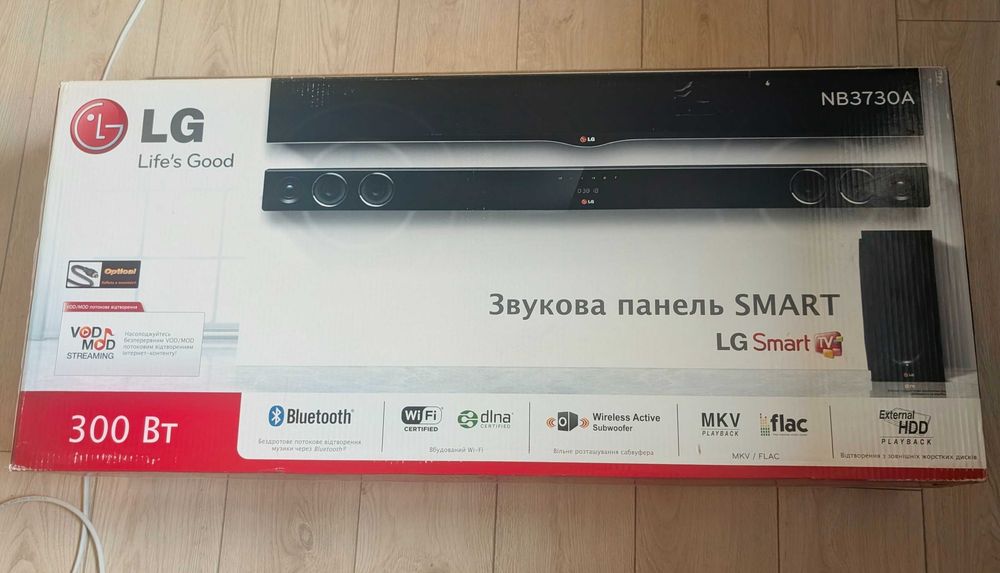 Саундбар (акустическая система) LG Smart NB3730A