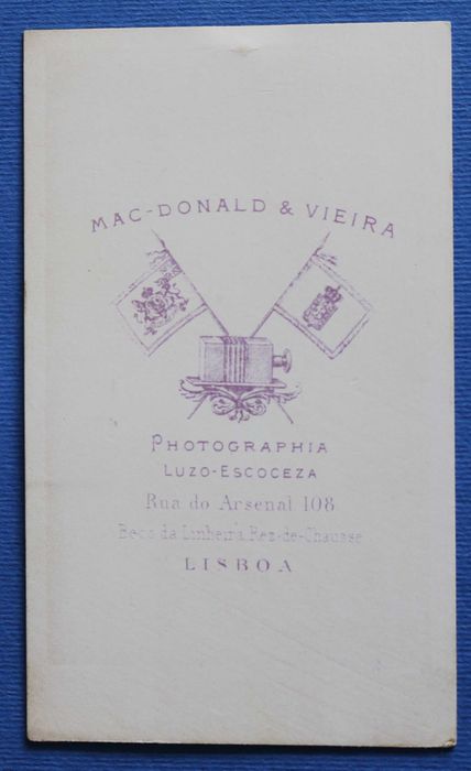 Senhor, CDV Mac-Donald & Vieira, Photographia Luzo-Escoceza (Reserva NBA)