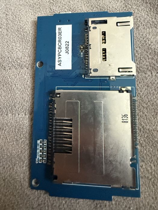 Czytnik kart pcb Mitec 85.5 Sd sdhc mmc micro sd cf i inne