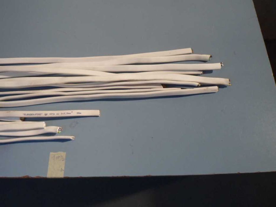 Kabel płaski 3 x 1,5 mm2 , 3 x 2,5 mm2 nowy.