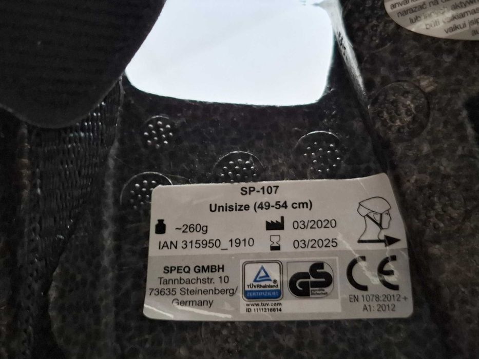 Kask rowerowy dziecięcy, 49-54 cm, TUV