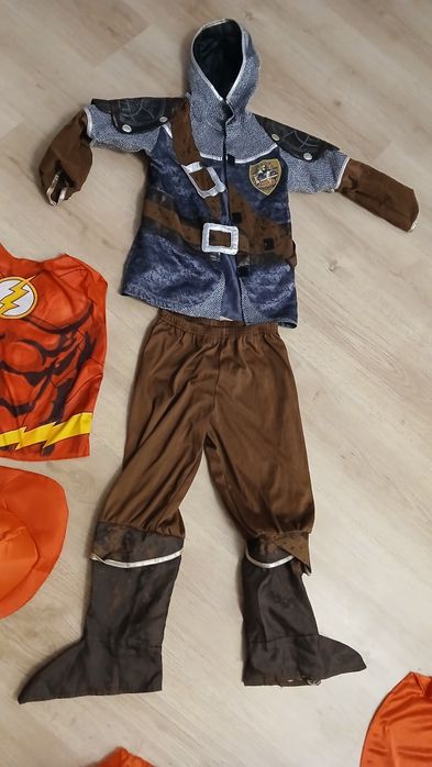 Strój rycerza 110/128 cm i inne stroje cena całość