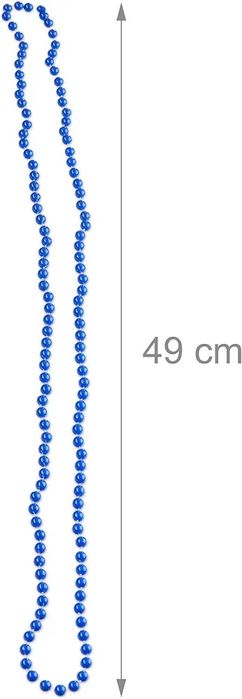 Lata 80 90 Kolorowe koraliki naszyjnik przebranie stroj 30 sztuk neon