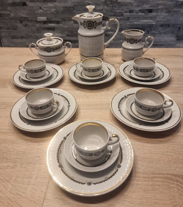 Serwis kawowy porcelana tarnopol