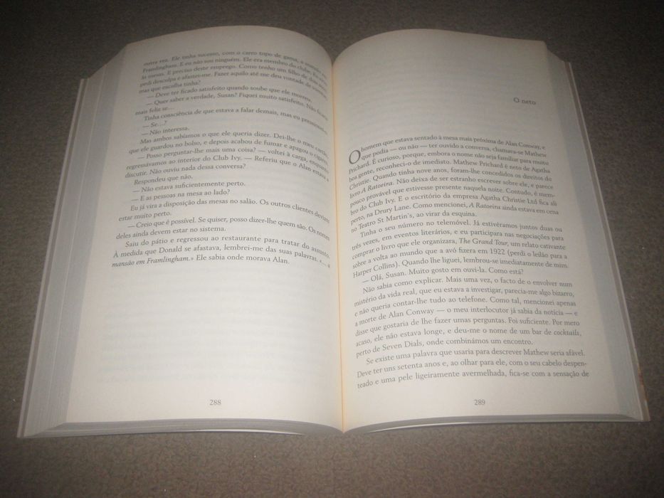 Livro "Crime, Disse o Livro" de Anthony Horowitz