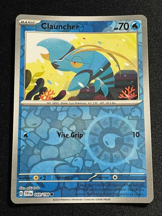 Carta Pokémon Clauncher 49/198 Scarlet & Violet
