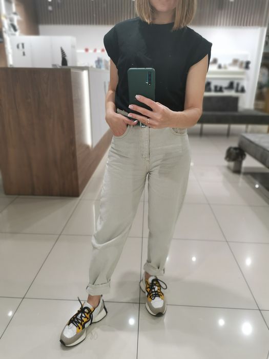 Джинсы мом на 34 р