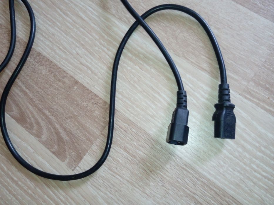 Сетевой шнур/кабель питания для компьютера/монитора/бытовой тех-0,75mm