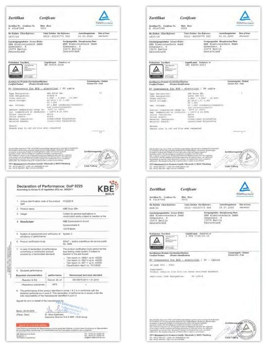 KBE solar 6,00  солнечний кабель