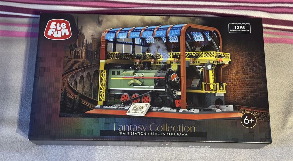Klocki Elefun Fantasy Collection - Stacja kolejowa