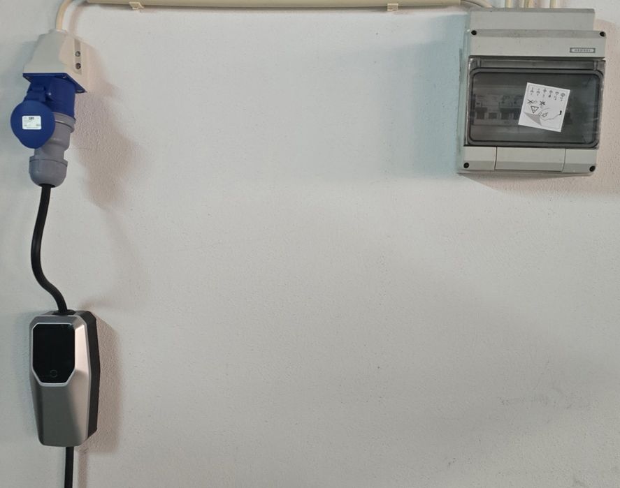 Carregador doméstico universal 16a carro eletrico