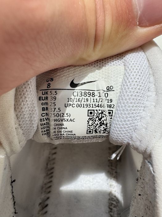 Кросівки Nike air max 39р