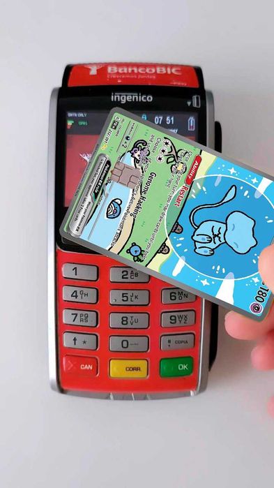 Mew EX Pokémon Credit Card Skin
