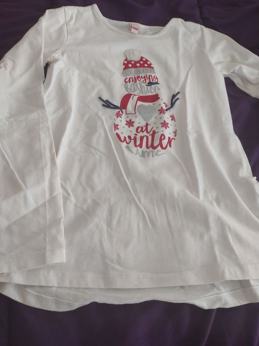 Blusa para menina 7/8 anos