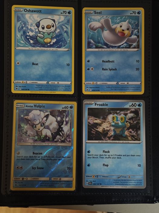 Binder Pokémon com cartas – Coleção / Iniciação
I