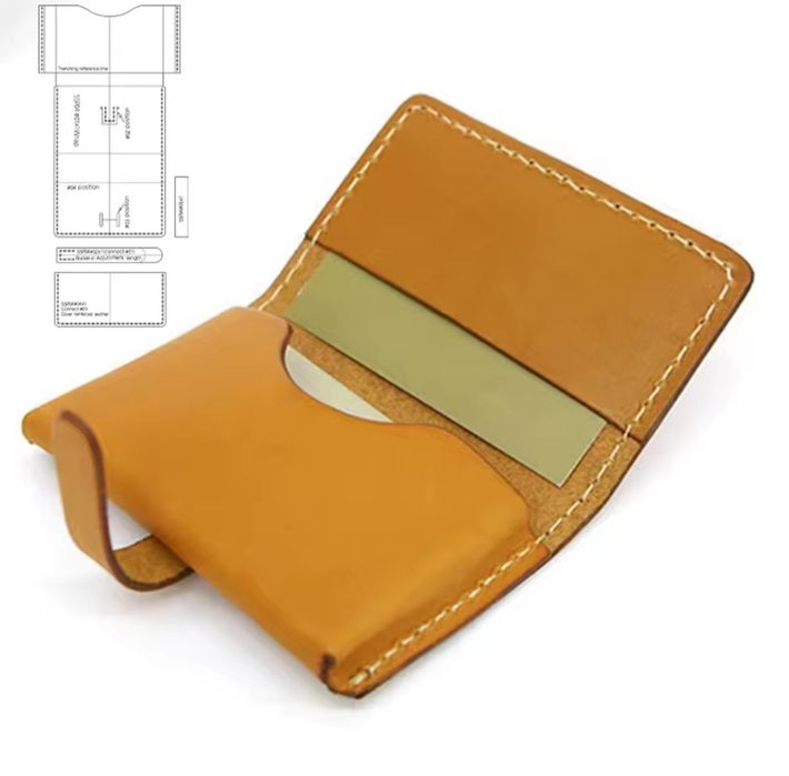 Акриловий шаблон, викрійка, трафарет гаманця