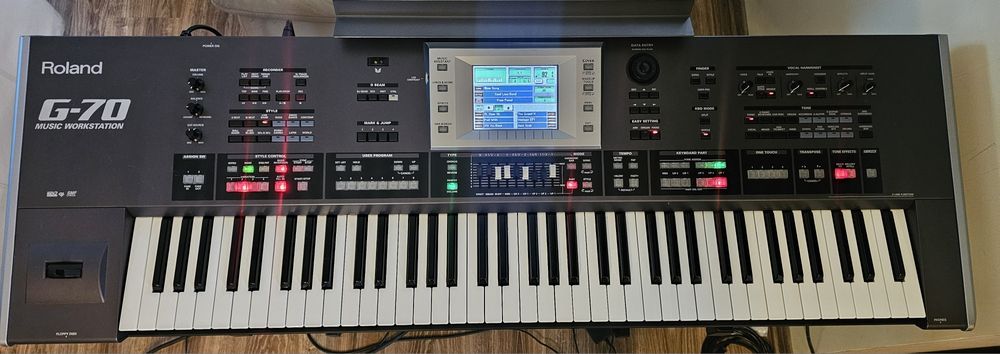 2 karty do Keyboard Roland G-70