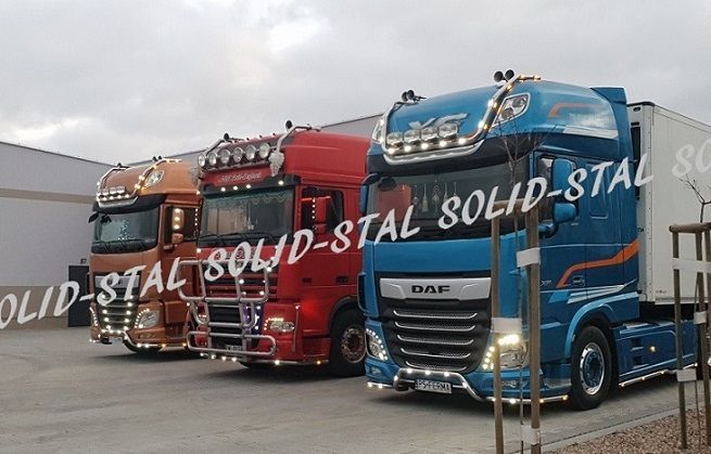 Orurowanie DOLNE / POD ZDERZAK Daf Xf 105 Euro 5 SOLID - STAL