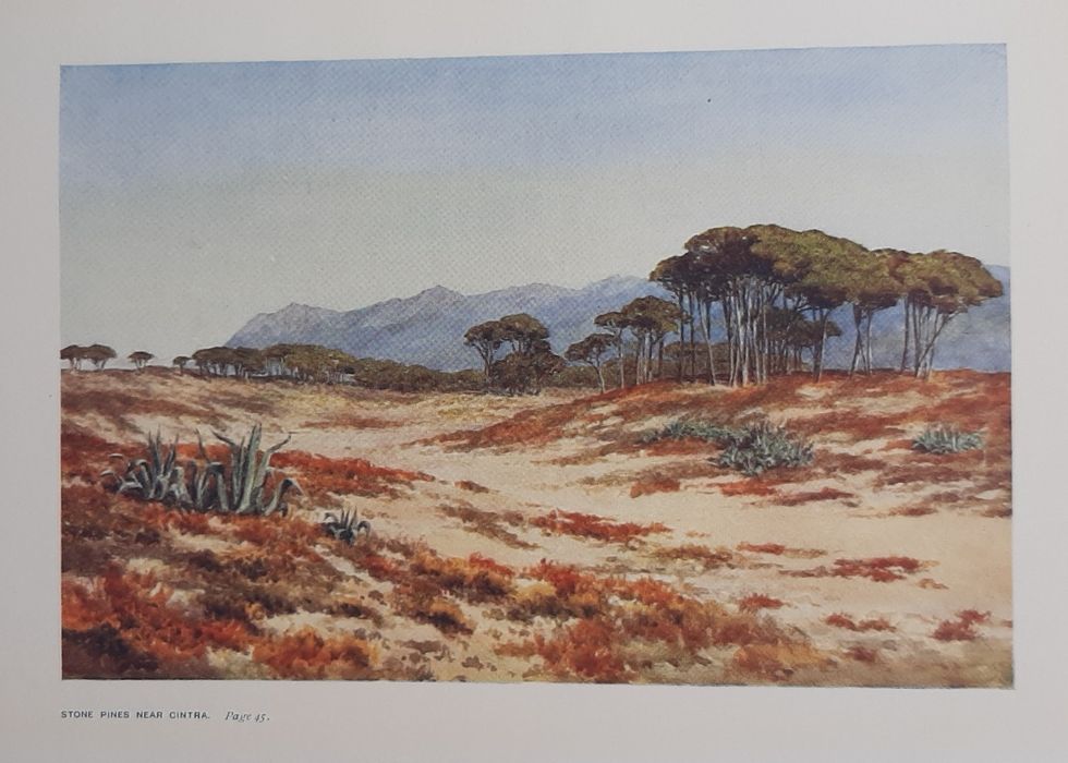 Peeps at Many Lands: Viagem a Portugal c/12 Gravuras Cores 1909 Raro