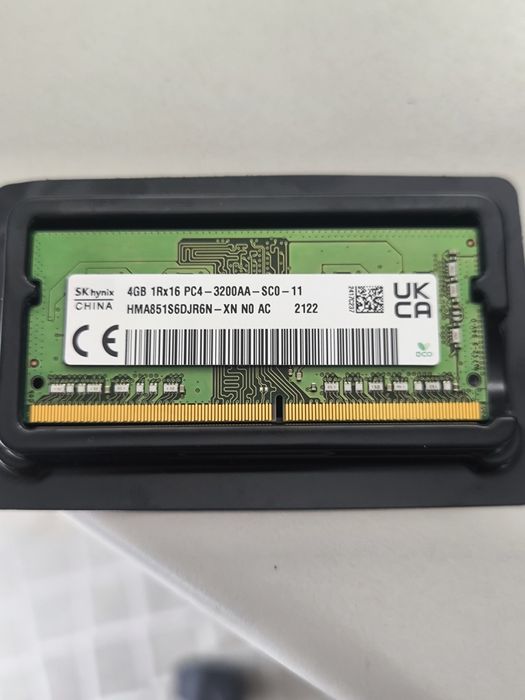 Memória RAM 4gb ddr4 x 2 para portátil
