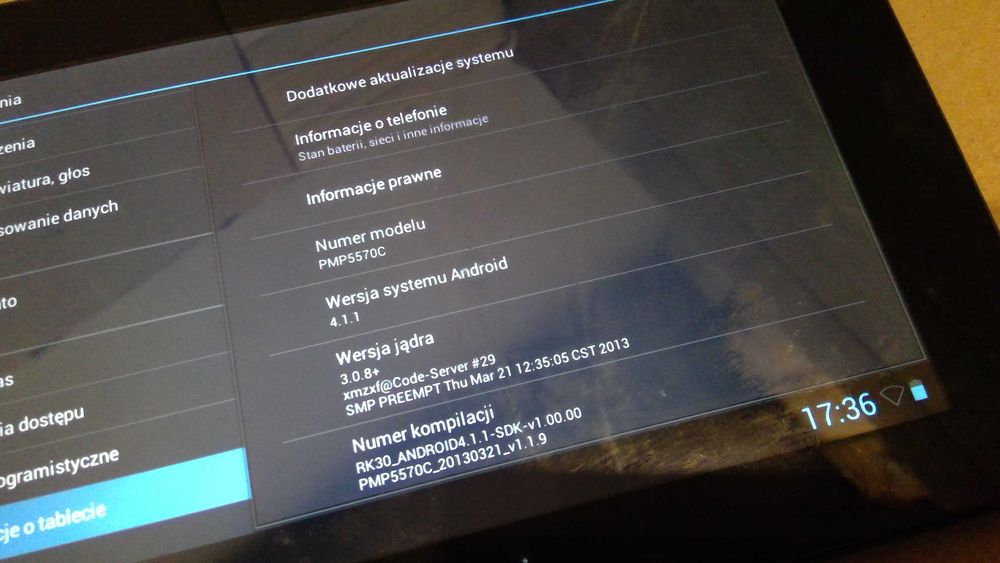 Tablet Prestigio Multipad PMP5570C DUO T77