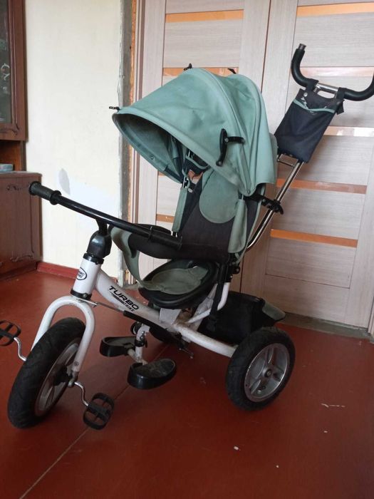 Дитячий велосипед-візок