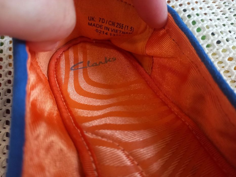 Мокасины Clarks 39р