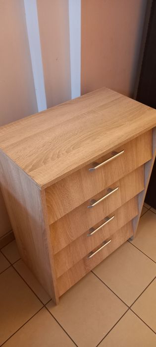 Szafka na buty 85w x 40sz x 35  kolor drewna