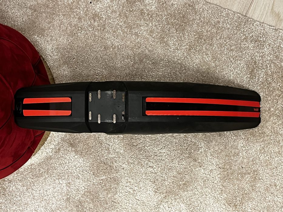 Blotnik rowerowy mtb uniwersalny Czarno-Pomaranczowy