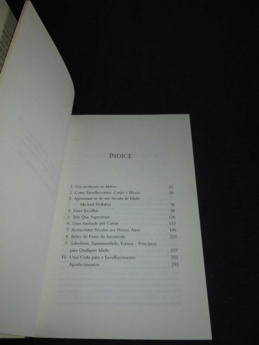 Livro A arte de envelhecer Sherwin B. Nuland