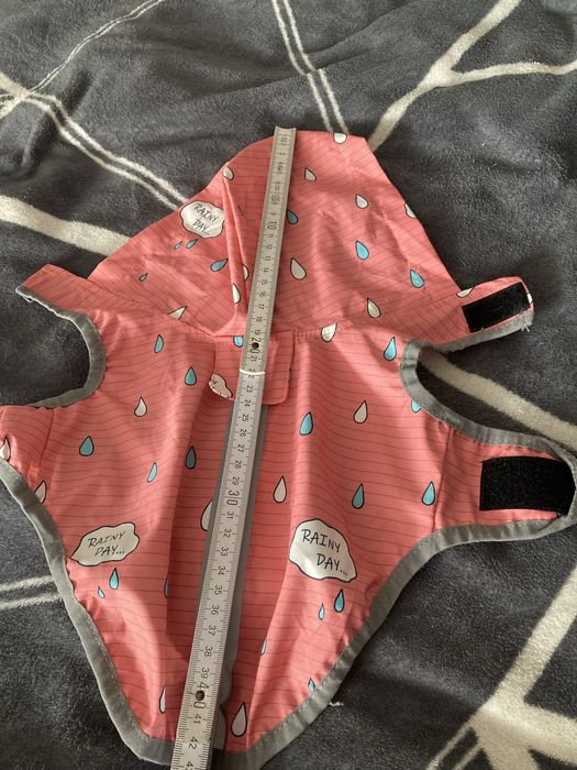 Одяг на собачку куртка дощовик