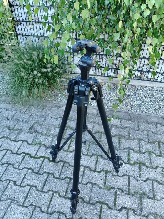 Manfrotto 161MK2B + głowica Manfrotto 460MG 3-Way