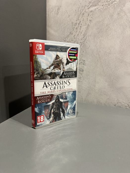Картридж на nintendo switch assasin’s creed the rebel collection