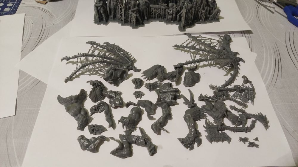 Модель фігурки Skarbrand Warhammer. 3д друк