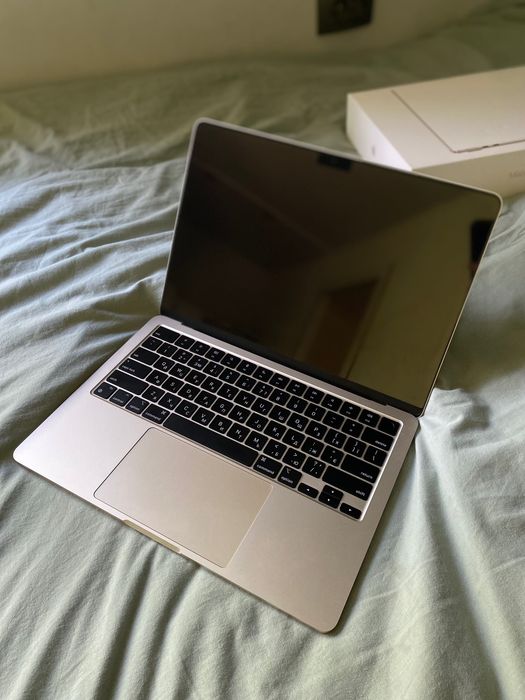 MacBook Air M2 13.6" 16/256GB Starlight + Magic Mouse | Гарантія | 100%