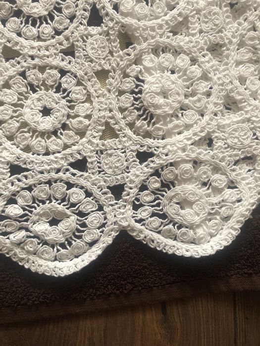 Top i spódnica szydełko